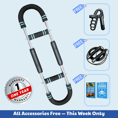 Ergonomic Gym Bar | Build Your Dream Physique in Your Living Room