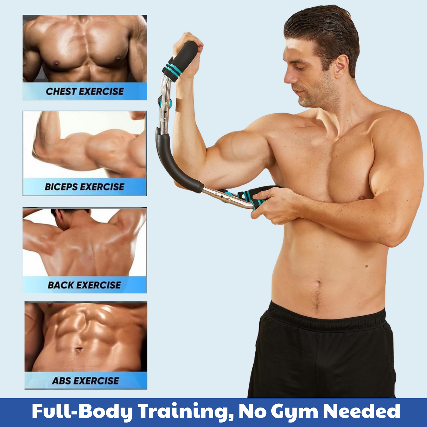 Ergonomic Gym Bar | Build Your Dream Physique in Your Living Room